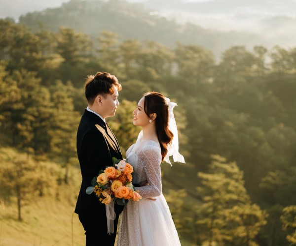 Chụp ảnh cưới Đà Lạt cặp đôi Minh Lãm